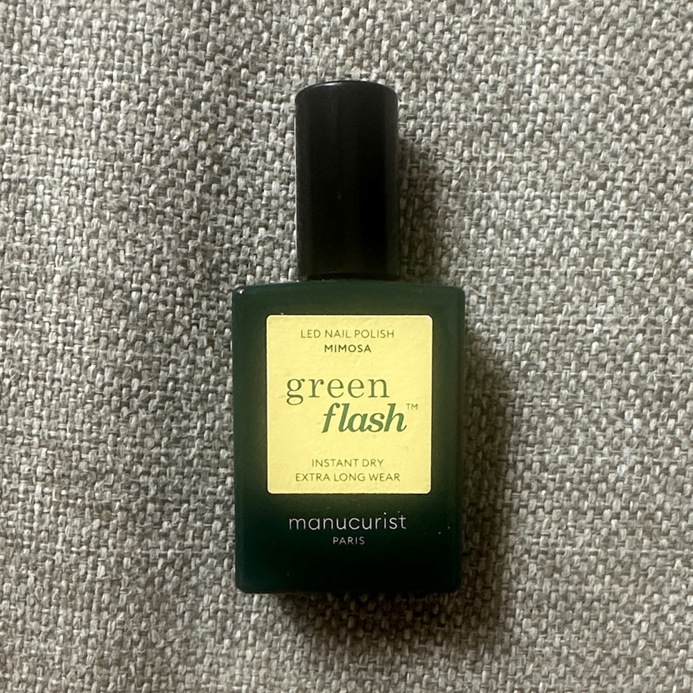 Manucurist Green Flash LED Nail Polish in Mimosa